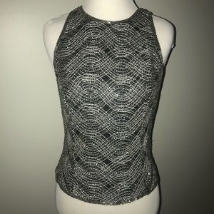 Vintage Laurence Kazar beaded top